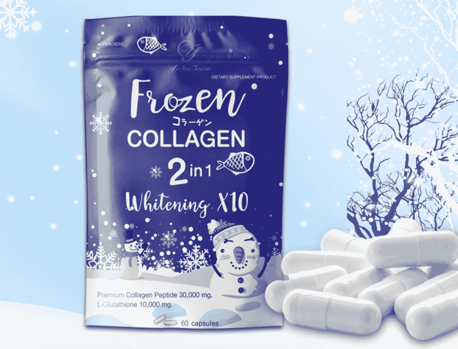 Frozen Collagen , মুখ ও পুরো শরীর ফর্সা করে স্থায়ী ভাবে .